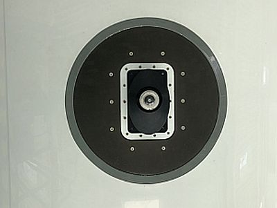 Top view image of the SMART irradiance inlet